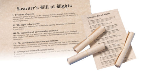 Learners Bill of Rights