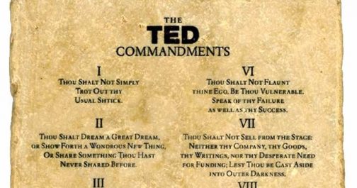 PowerPoint 10-20-30  & The TED Commandments