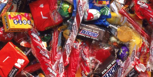 Halloween Candy as a training "treat"